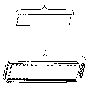 Section 1 Diagram and Parts List for H5530W  Thermador Range Hood