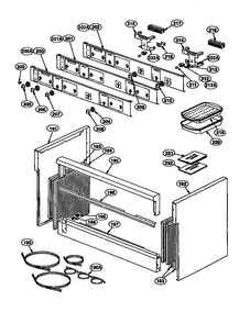 Page 41 Diagram and Parts List for PRSE486GDS  Thermador Range
