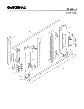 Part Location Diagram of 00165189 Bosch STRIP-DECOR