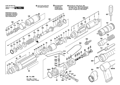 Part Location Diagram of 3607031419 Bosch Valve Housing