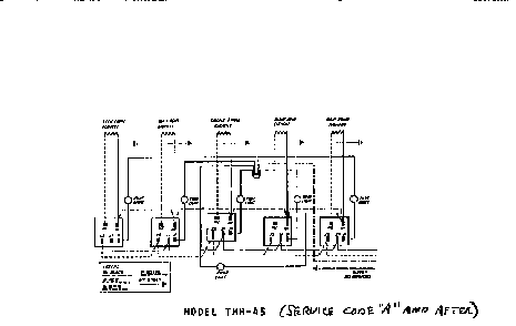 Section 3 Diagram and Parts List for TMH45-1  Thermador Cooktop