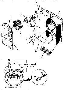 Section 1 Diagram and Parts List for VR600  Thermador Range Hood