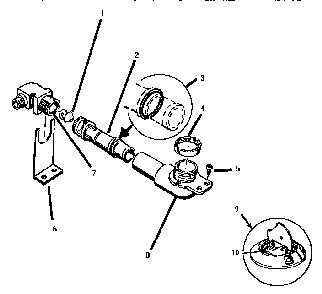 Section 12 Diagram and Parts List for SGCV36G02  Thermador Cooktop
