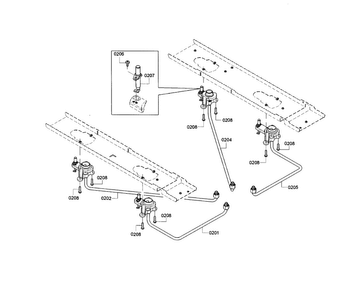 Part Location Diagram of 00631633 Bosch Elecrtrode