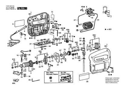 Part Location Diagram of 2602316902 Bosch Support Plate