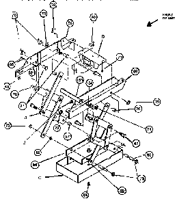 Ram Diagram and Parts List for TMC30B  Thermador Trash Compactor