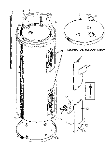 Part Location Diagram of 009015A-19 Maytag Jacket base