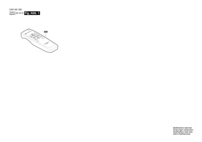 Diagram Diagram and Parts List for RC4 3 601 K69 S10 Bosch Miscellaneous