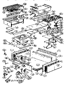 Section 4 Diagram and Parts List for GPS366  Thermador Cooktop