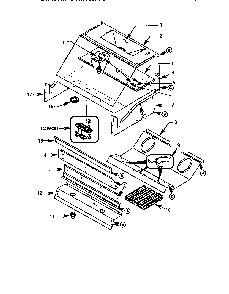 Section 8 Diagram and Parts List for PH-SERIES  Thermador Range Hood