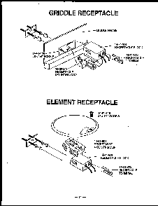 Section 4 Diagram and Parts List for THM30S  Thermador Cooktop
