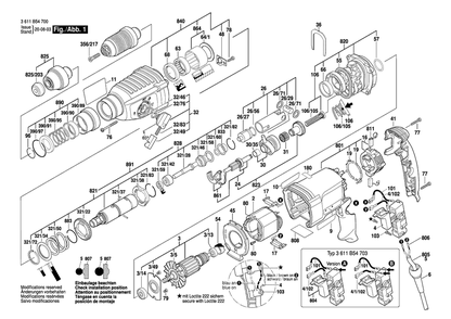 Part Location Diagram of 1610390066 Bosch Guide Bushing