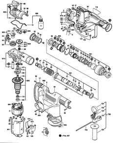 Part Location Diagram of 2600905072 Bosch Tool BALL BEARING
