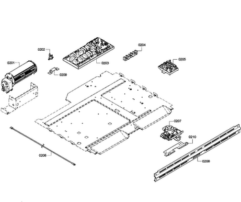 Pcb's Assy Diagram and Parts List for HBL5660UC 08 Bosch Wall Oven