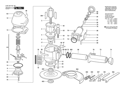 Part Location Diagram of 2910545193 Bosch Screw