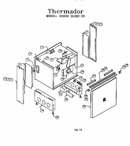 Part Location Diagram of 14-33-714 Bosch BRACKET, REAR TRIM (R