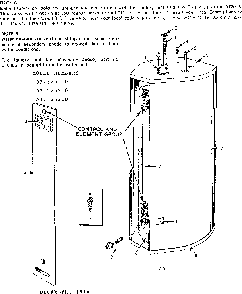 Non-functional Replacement Parts Diagram and Parts List for 153326310  Kenmore Water Heater