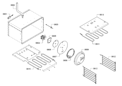 Part Location Diagram of 00688243 Bosch REFLECTOR