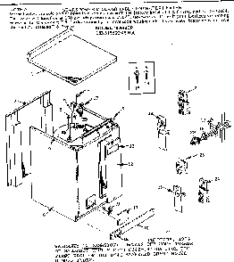 Part Location Diagram of 0110238-01 Maytag Water heater thermostat bracket