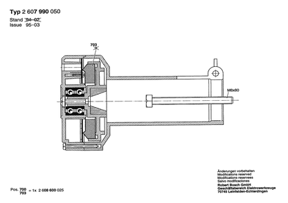 Part Location Diagram of 2608600029 Bosch Grinding Wheel
