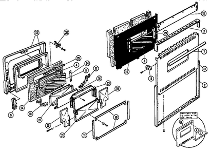 Part Location Diagram of 14-12-366 Bosch Shutter housing, front (not available)