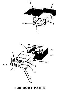 Body Parts And Heating Element Diagram and Parts List for WD24S  Thermador Warming Drawer