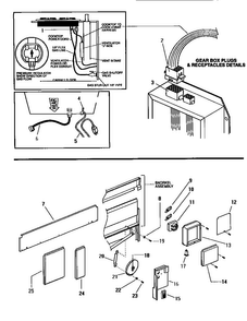 Section 10 Diagram and Parts List for SGNCV36GB  Thermador Cooktop