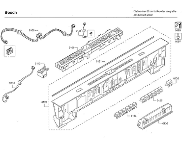 Part Location Diagram of 18026309 Bosch INSTALLATION INSTRUCTIONS