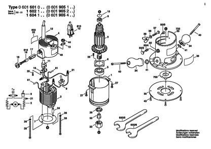 Part Location Diagram of 1907950503 Bosch Wrench