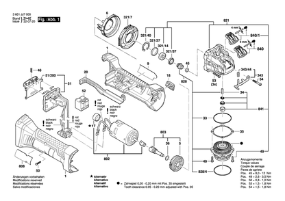 Part Location Diagram of 1602025071 Bosch Switch Button