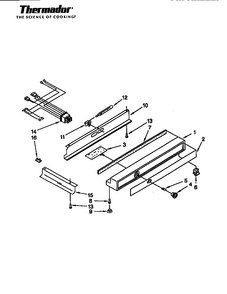 Series 02,-03 All Models Diagram and Parts List for TSS42QBW  Thermador Refrigerator