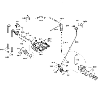 Pump Assy Diagram and Parts List for WFMC2100UC 02 Bosch Washer