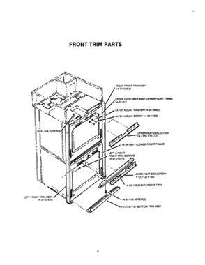 05 - FRONT TRIM Diagram and Parts List for CMT-127  Bosch 