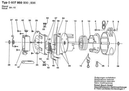 Part Location Diagram of 2910001118 Bosch Socket Head Cap Screw Din 84-Am4x8-4.8