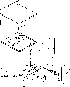 Part Location Diagram of 0260094 Maytag Dip tube