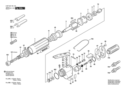 Part Location Diagram of 3603230002 Bosch Ball