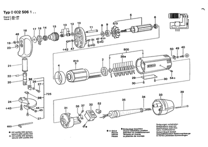Part Location Diagram of 1600108053 Bosch Sealing Disk