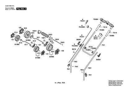 Part Location Diagram of F016L66895 Bosch Cable Clip