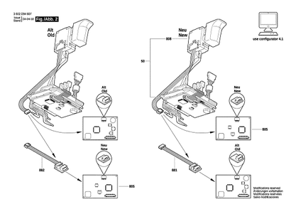 Part Location Diagram of 1607000CM1 Bosch Adapter Line