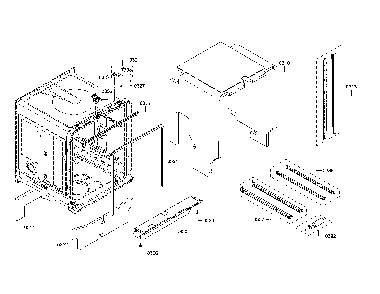 Tub/sealing Diagram and Parts List for SHP865WF6N 01 Bosch Dishwasher