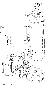 Replacement Parts Diagram and Parts List for 15333440  Kenmore Water Heater