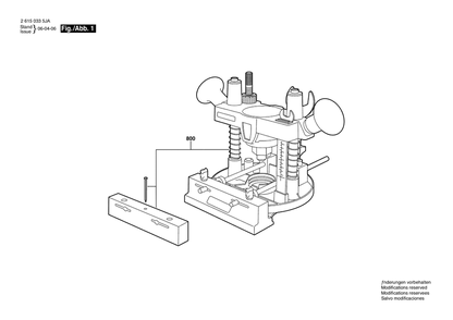 Part Location Diagram of 26150335JA Dremel Component