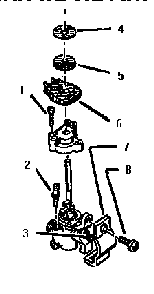 Section 4 Diagram and Parts List for GG3002  Thermador Cooktop