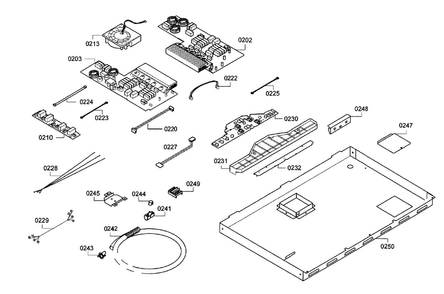 Part Location Diagram of 00701425 Bosch MODULE-RELAY