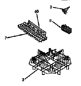Section 9 Diagram and Parts List for CP10  Thermador Dishwasher