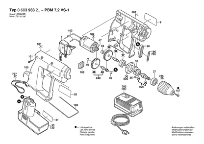 Part Location Diagram of 2607336141 Bosch Slide-In Accu Package