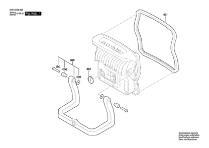 Part Location Diagram of 1607000DG3 Bosch Tool RUBBER COLLAR