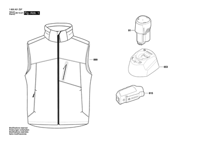 Diagram Diagram and Parts List for GHV12V-2 1 600 A01 Z5K Bosch Miscellaneous