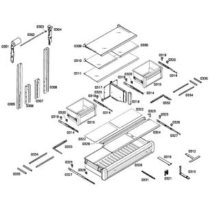 Part Location Diagram of 00477413 Bosch RAIL