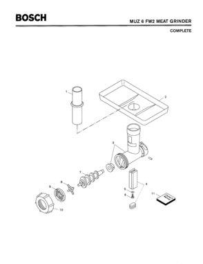 Part Location Diagram of 00056377 Bosch Supporting Foot